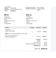 Fixed tax per item for one category of products