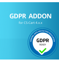 GDPR for CS-Cart 4.x