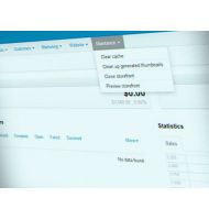 Maintenance Menu for CS-Cart 4.1.x