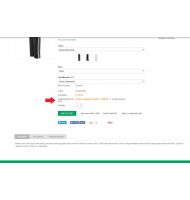 Shipping Cost Calculation on the Product