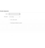 Mass Shipments για CS-Cart