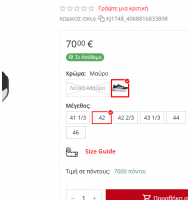 Size Charts για CS-Cart
