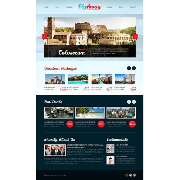 Flyaway CS-Cart Template