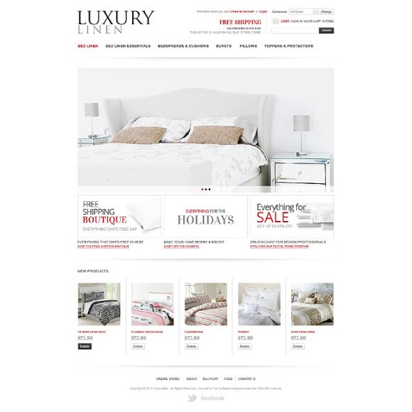 Linen CS-Cart Template