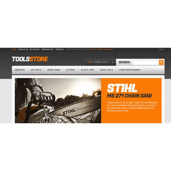 Stihl CS-Cart Templates