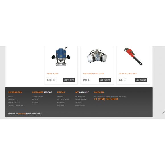 Stihl CS-Cart Templates