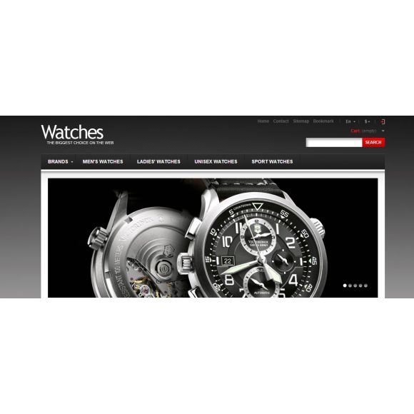 Watches Big Choice CS-Cart Template