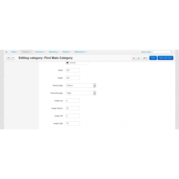 Advanced Menu για 4.x