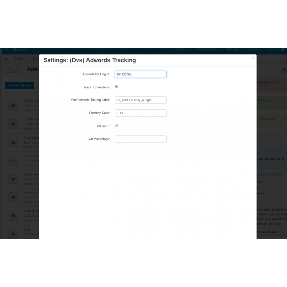 Adwords Conversion Tracking simple