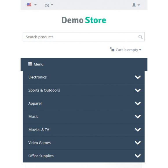 Ajax Mega Menu for 4.x