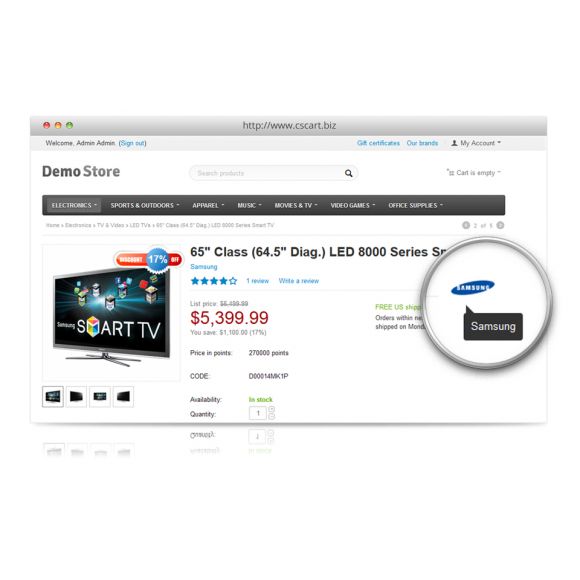 Logo κατασκευαστή στα Προϊόντα