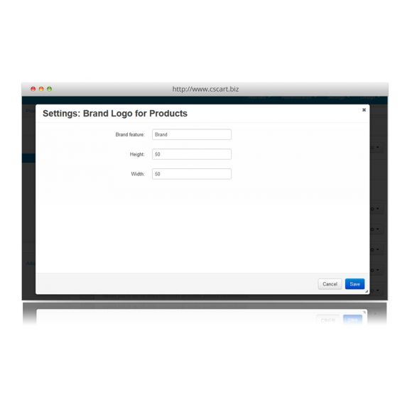 Logo κατασκευαστή στα Προϊόντα