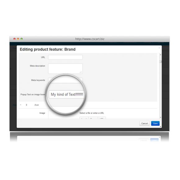 Logo κατασκευαστή στα Προϊόντα