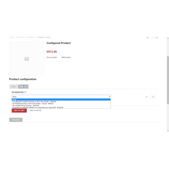 Product Configurator for CS-Cart 4.x