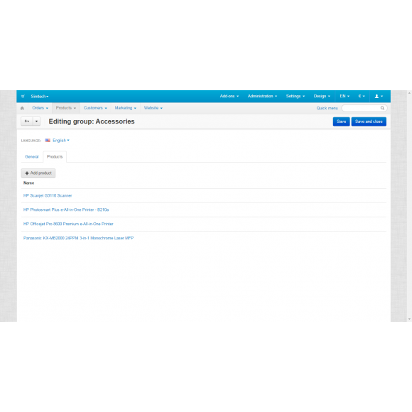Product Configurator for CS-Cart 4.x