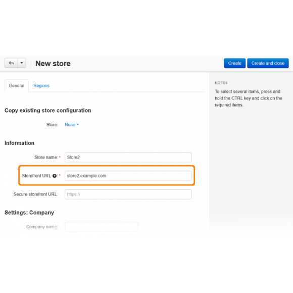 Open Second Storefront in CS-Cart