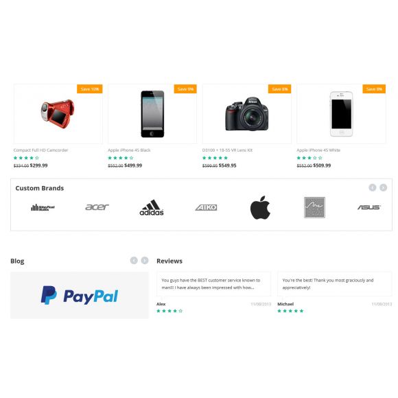 Brand Carousel με Επιλεγμένα Brand