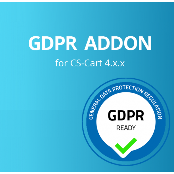 GDPR Addon για CS-Cart 4.x