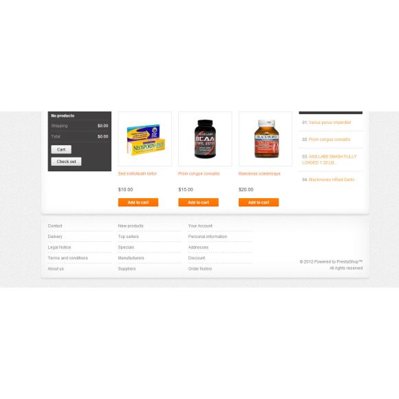 Healthy CS-Cart Template