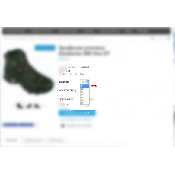 Απόκρυψη Συνδυασμών χωρίς Απόθεμα