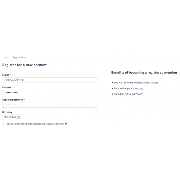 GDPR Addon για CS-Cart 4.x
