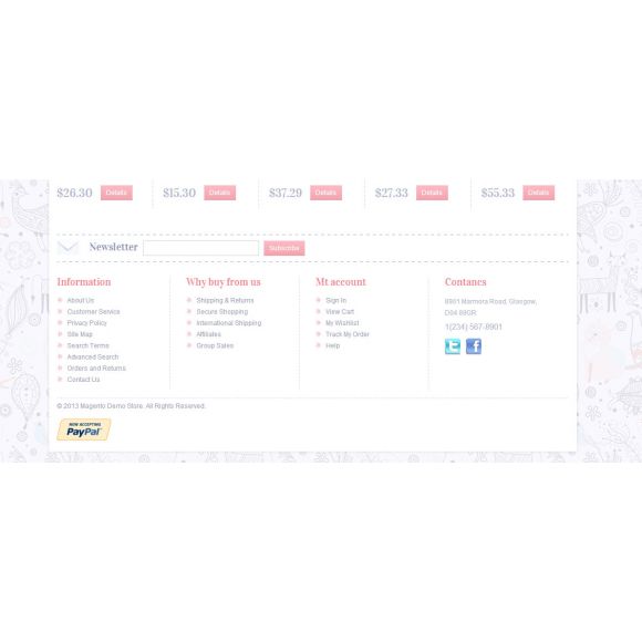 Infant CS-Cart Template