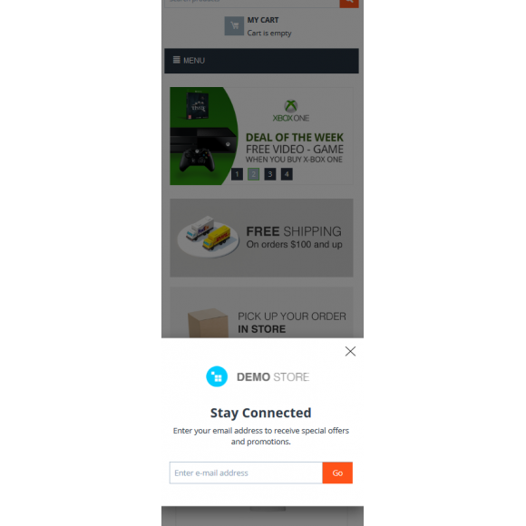 Responsive Newsletter Popup