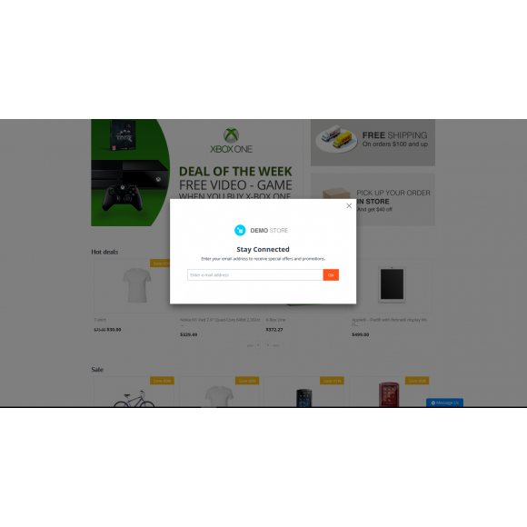 Responsive Newsletter Popup