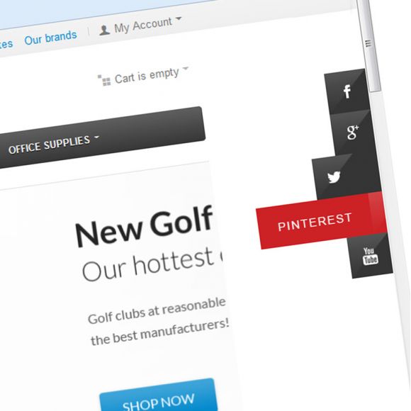 Nice Social Buttons for CS-Cart 4.x