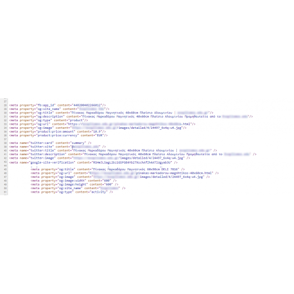 "Open Graph" Add-on για CS-Cart