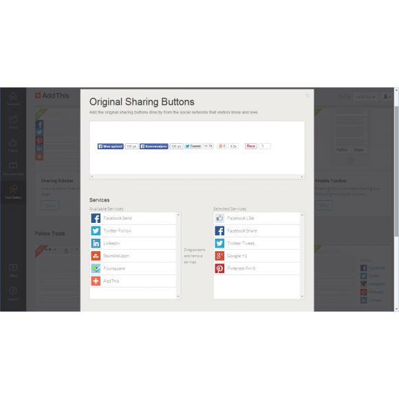 Addthis Social Buttons for CS-Cart Products