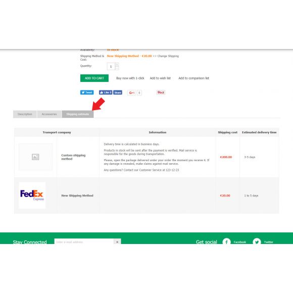 Υπολογισμός Μεταφορικών στο Προϊόν