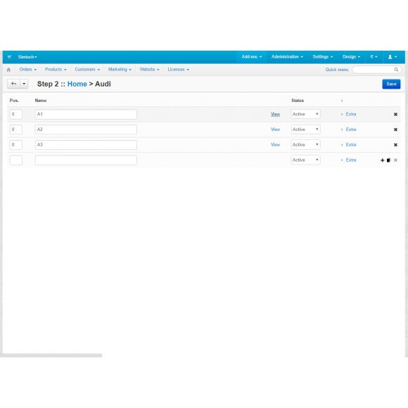 Step Finder για CS-Cart
