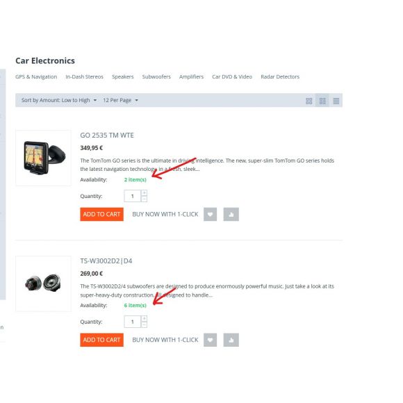 Ταξινομιση Κατηγοριας με βαση το Απόθεμα