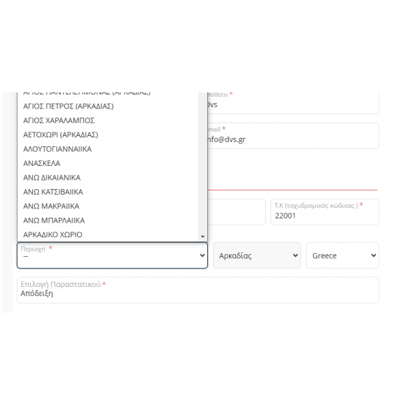 Δυσπρόσιτες περιοχες στο Ταμείο