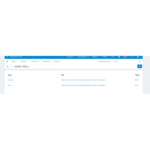 e-Mag XML for CS-Cart