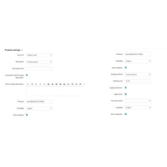 GLAMI XML & Pixel  for CS-Cart