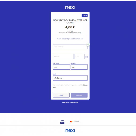 Nexi Xpay με Δόσεις στην Πιστωτική για Alphabank