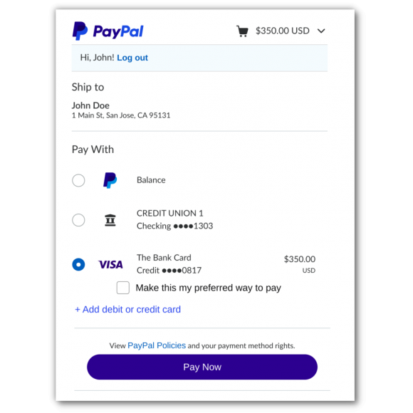 PayPal Checkout για CS-Cart