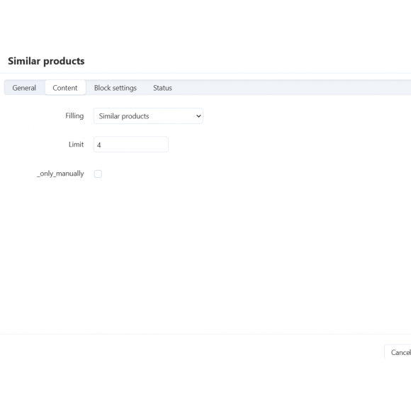 Similar Products Extended για CS-Cart
